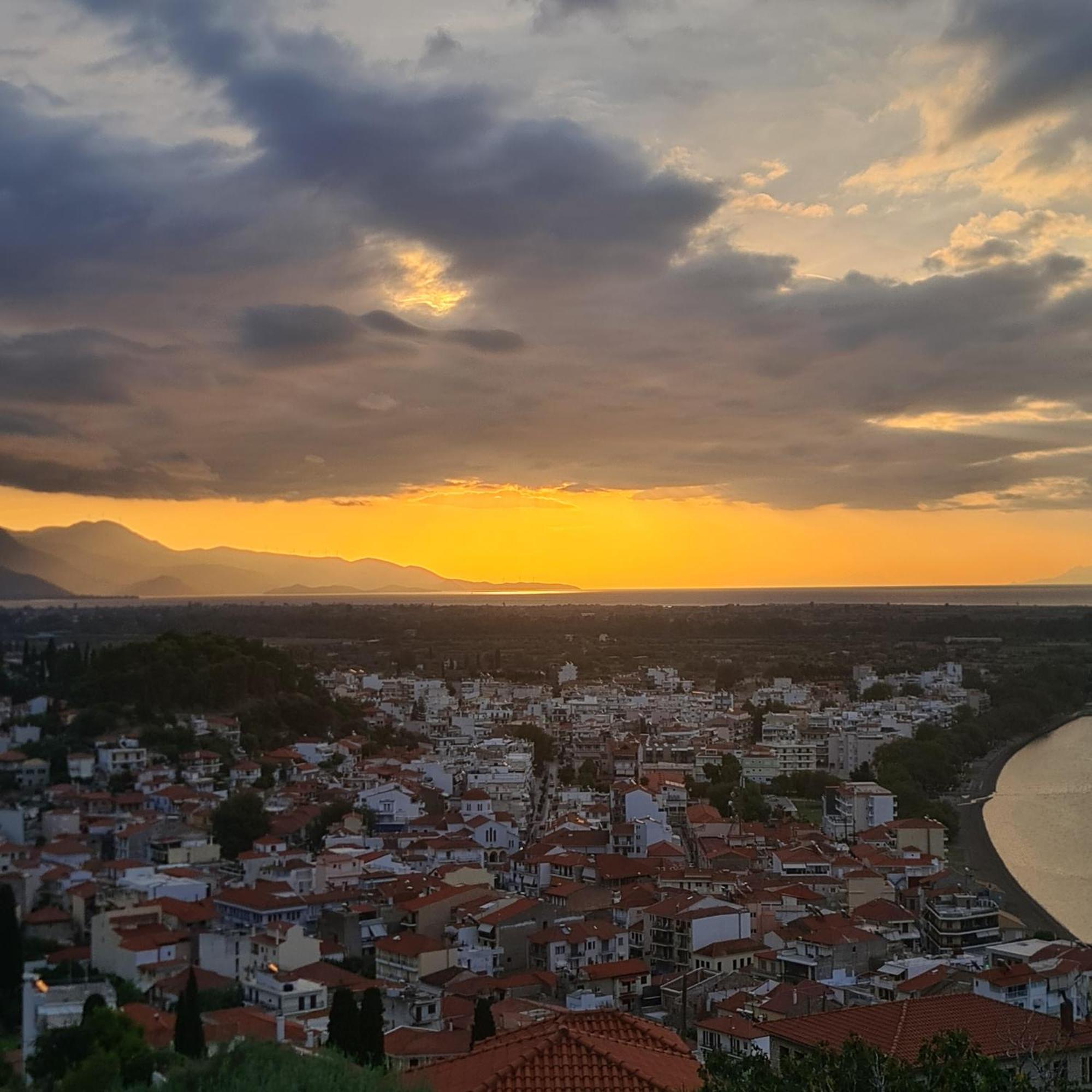 View By The Castle Nafpaktos Villa Dış mekan fotoğraf